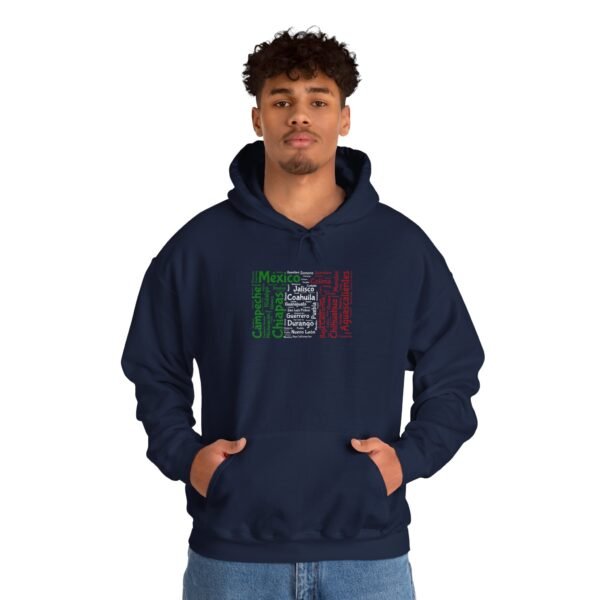 17594078285219486749_2048.jpeg Mexico States Hoodie – Unisex Heavy Blend Pullover - Sizes S to 5XL