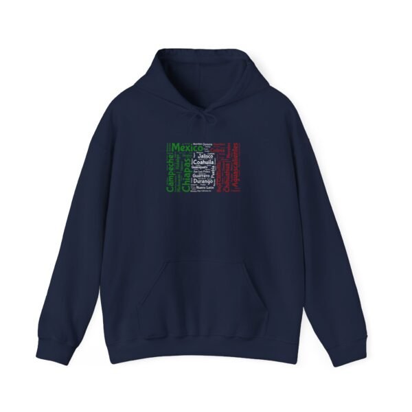 17939631856068694636_2048.jpeg Mexico States Hoodie – Unisex Heavy Blend Pullover - Sizes S to 5XL