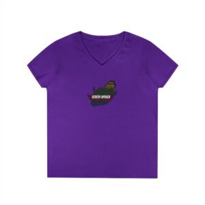 South Africa States V-Neck T-Shirt – Women's Soft-Style Tee - Sizes S to 3XL