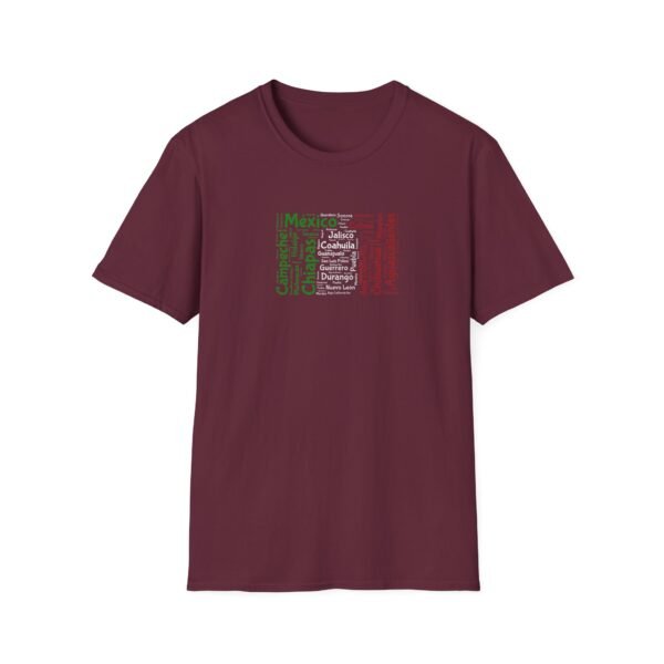Mexico States T-Shirt – Unisex Soft-Style Tee - Sizes XS to 5XL