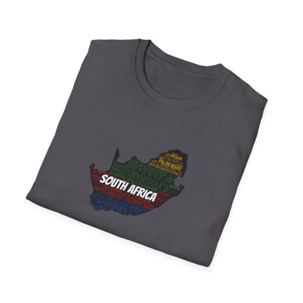 South Africa States T-Shirt – Unisex Soft-Style Tee - Sizes XS to 5X