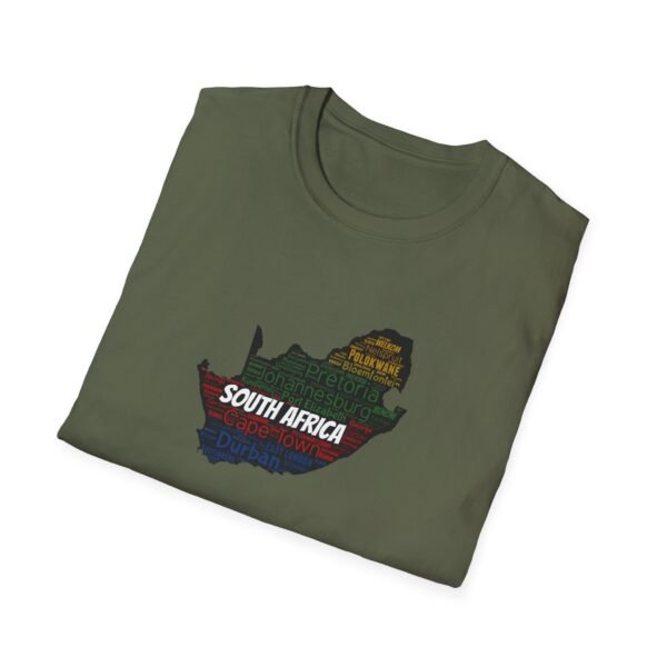 South Africa States T-Shirt – Unisex Soft-Style Tee - Sizes XS to 5X