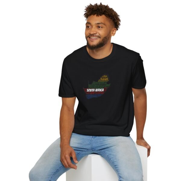 South Africa States T-Shirt – Unisex Soft-Style Tee - Sizes XS to 5X