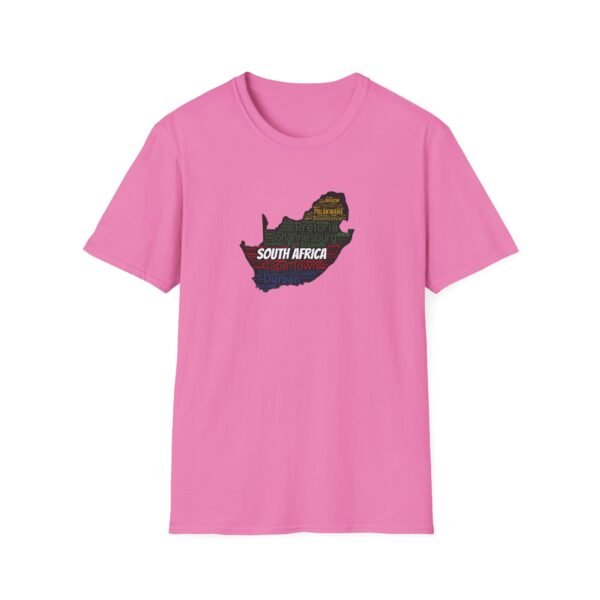 South Africa States T-Shirt – Unisex Soft-Style Tee - Sizes XS to 5X