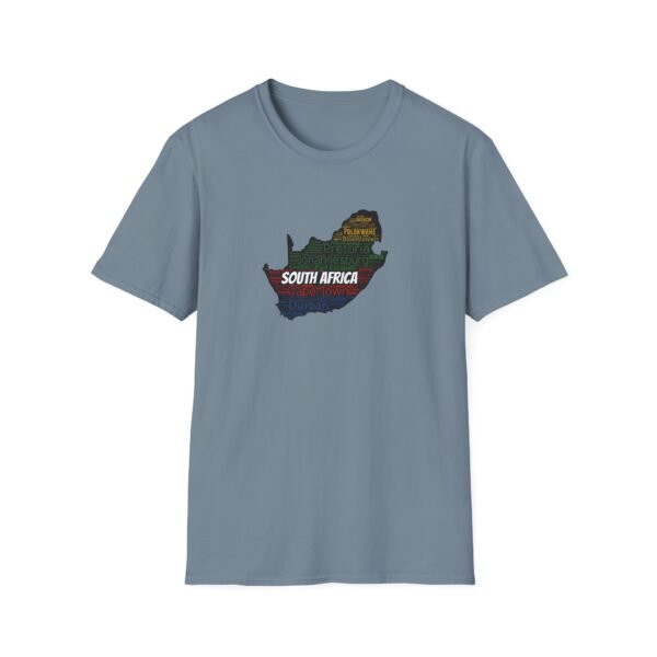 South Africa States T-Shirt – Unisex Soft-Style Tee - Sizes XS to 5X