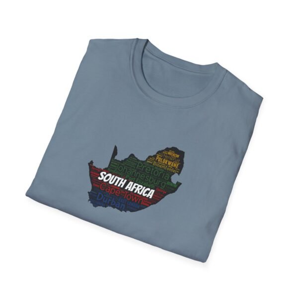 South Africa States T-Shirt – Unisex Soft-Style Tee - Sizes XS to 5X