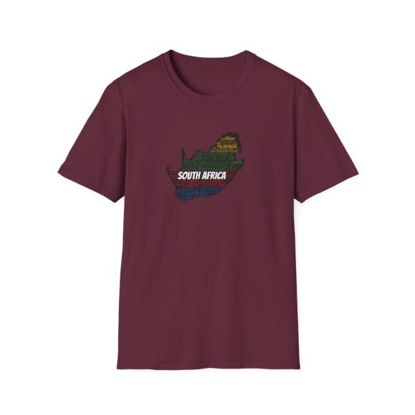 South Africa States T-Shirt – Unisex Soft-Style Tee - Sizes XS to 5X