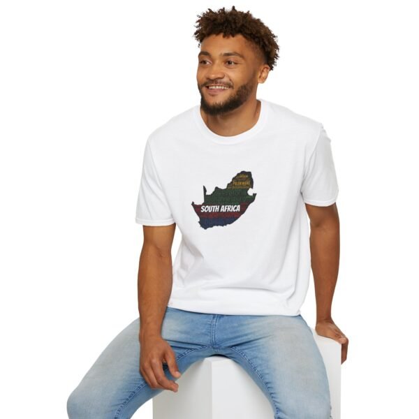 South Africa States T-Shirt – Unisex Soft-Style Tee - Sizes XS to 5X