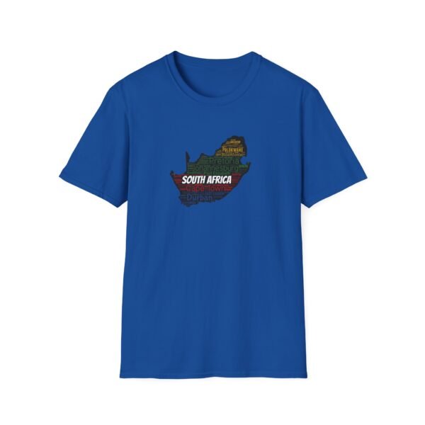 South Africa States T-Shirt – Unisex Soft-Style Tee - Sizes XS to 5X