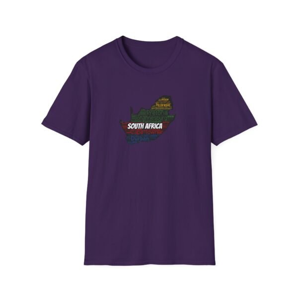 South Africa States T-Shirt – Unisex Soft-Style Tee - Sizes XS to 5X