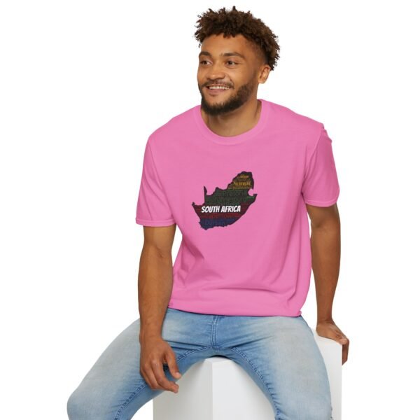 South Africa States T-Shirt – Unisex Soft-Style Tee - Sizes XS to 5X
