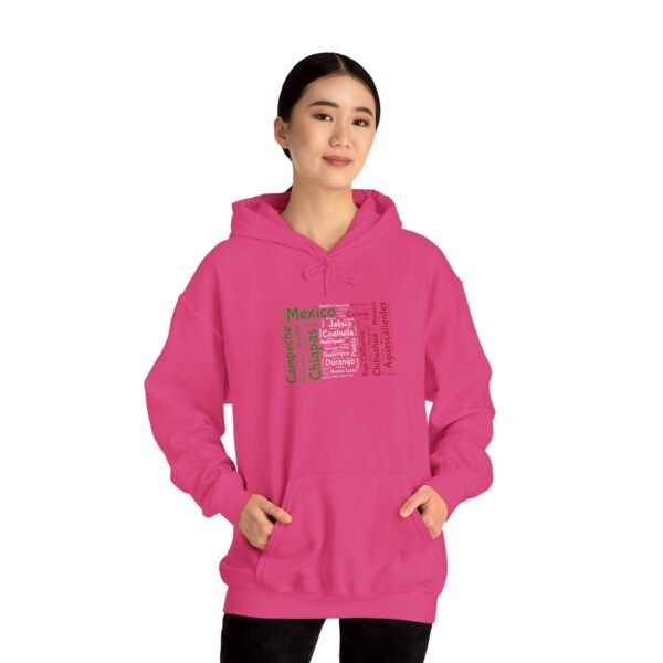 6075198689519440990_2048.jpeg Mexico States Hoodie – Unisex Heavy Blend Pullover - Sizes S to 5XL