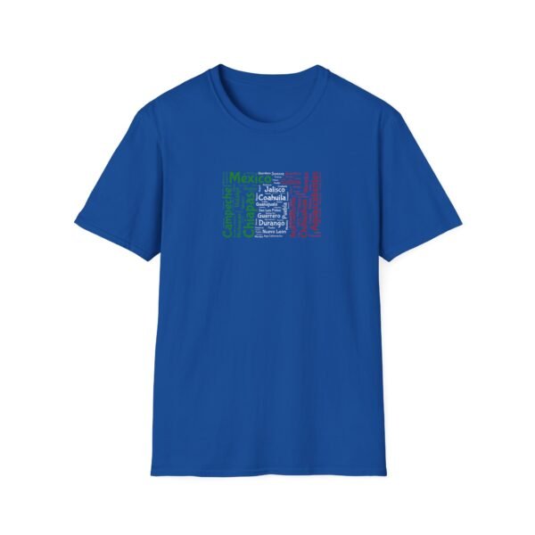 Mexico States T-Shirt – Unisex Soft-Style Tee - Sizes XS to 5XL