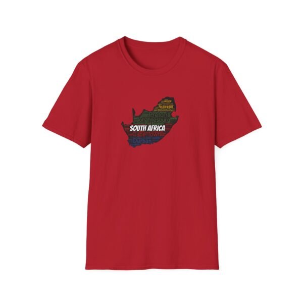 South Africa States T-Shirt – Unisex Soft-Style Tee - Sizes XS to 5X