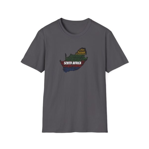 South Africa States T-Shirt – Unisex Soft-Style Tee - Sizes XS to 5X