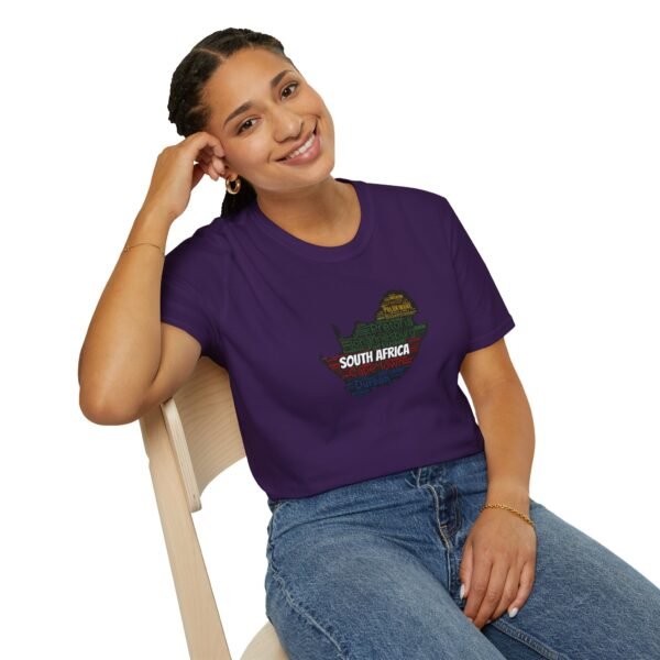 South Africa States T-Shirt – Unisex Soft-Style Tee - Sizes XS to 5X