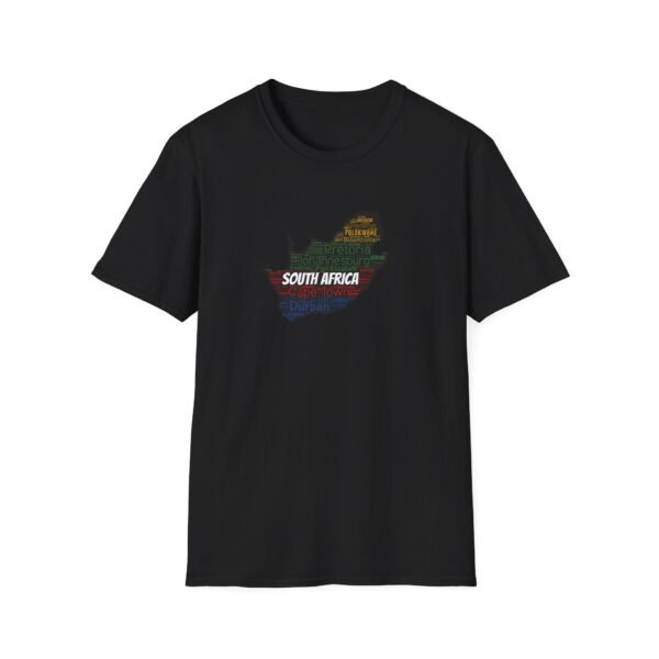 South Africa States T-Shirt – Unisex Soft-Style Tee - Sizes XS to 5X