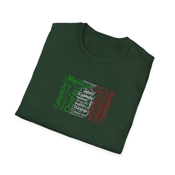 Mexico States T-Shirt – Unisex Soft-Style Tee - Sizes XS to 5XL