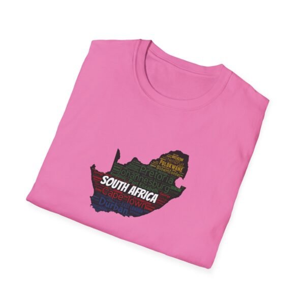 South Africa States T-Shirt – Unisex Soft-Style Tee - Sizes XS to 5X