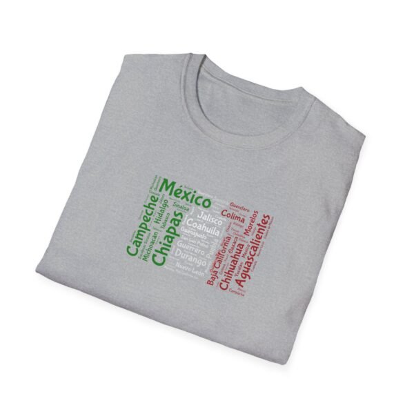 Mexico States T-Shirt – Unisex Soft-Style Tee - Sizes XS to 5XL