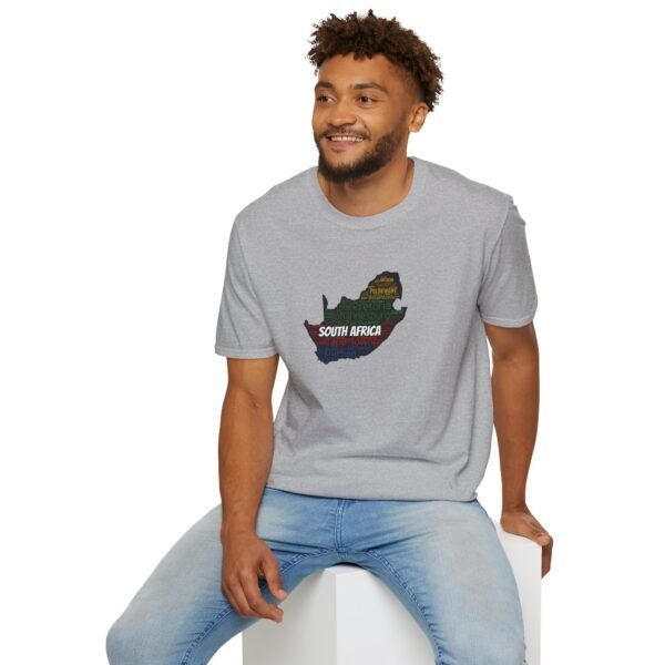 South Africa States T-Shirt – Unisex Soft-Style Tee - Sizes XS to 5X