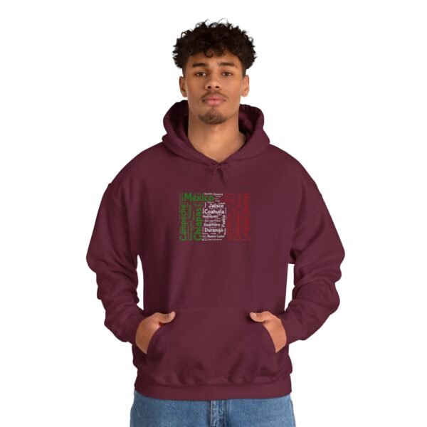 7912145284533709800_2048.jpeg Mexico States Hoodie – Unisex Heavy Blend Pullover - Sizes S to 5XL