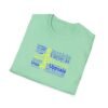 Swedish Flag City Names T-Shirt – Unisex Tee Representing Sweden Sizes XS to 5XL