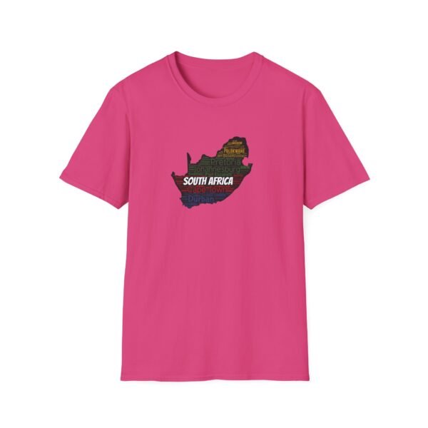 South Africa States T-Shirt – Unisex Soft-Style Tee - Sizes XS to 5X
