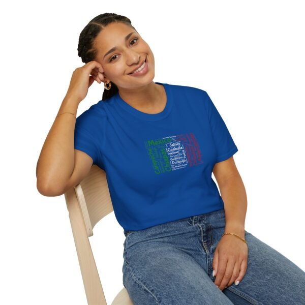 Mexico States T-Shirt – Unisex Soft-Style Tee - Sizes XS to 5XL