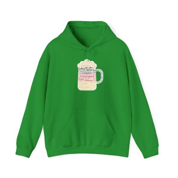Deutschland Germany Cities Beer Stein Hoodie – Unisex Sizes S to 5XL