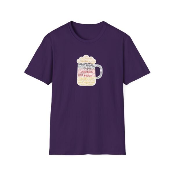 navy unisex tshirt beer stein German Cities