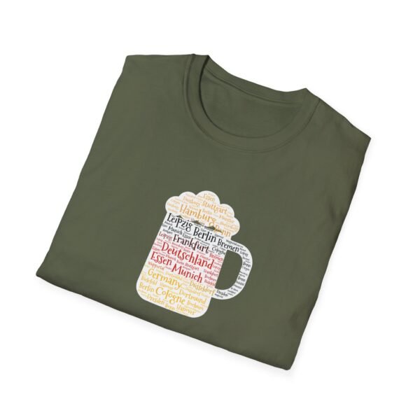 forest green unisex tshirt beer stein German Cities