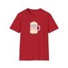 red unisex tshirt beer stein German Cities