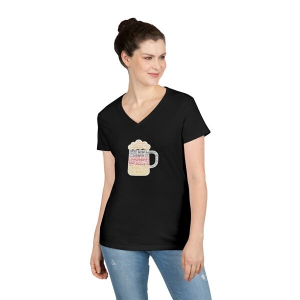 black womens tshirt beer stein German Cities