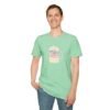 mint green unisex tshirt beer stein German Cities
