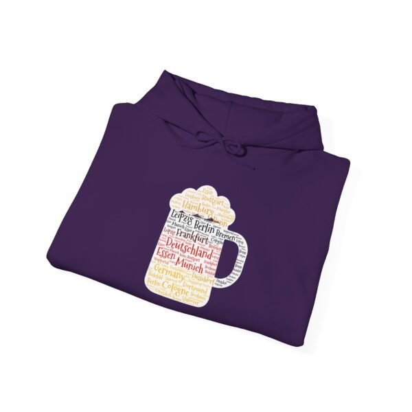 navy hoodie unisex beer stein German Cities