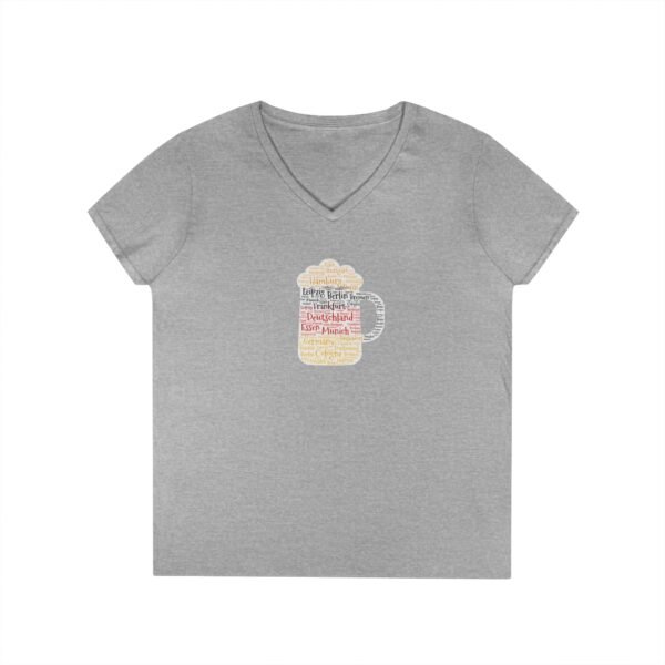 grey womens tshirt beer stein German Cities