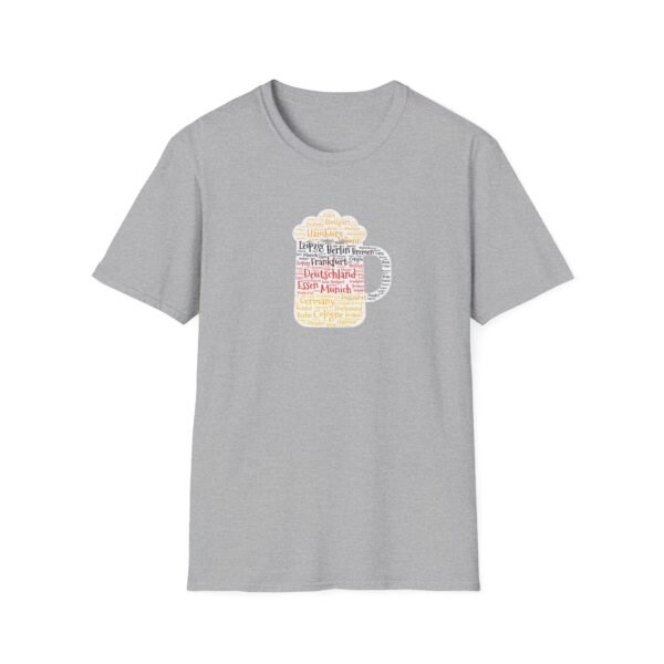 Deutschland Germany Cities Beer Stein T-Shirt – Unisex Soft-Style Tee - Sizes XS to 5XL