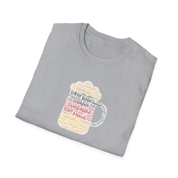 Deutschland Germany Cities Beer Stein T-Shirt – Unisex Soft-Style Tee - Sizes XS to 5XL