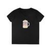 black womens tshirt beer stein German Cities