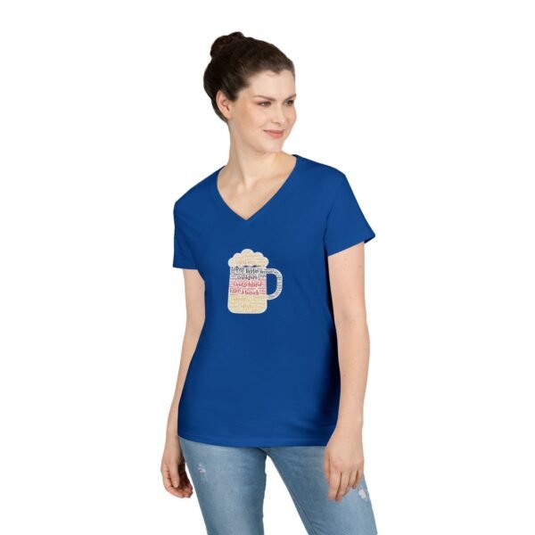 blue womens thsirt beer stein German Cities