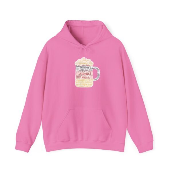 pink hoodie unisex beer stein German Cities