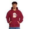 burgundy hoodie unisex beer stein German Cities