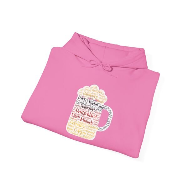 pink hoodie unisex beer stein German Cities