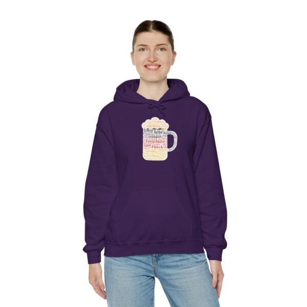 navy hoodie unisex beer stein German Cities