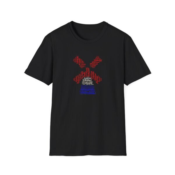 Netherlands Windmill T-Shirt  Dutch Cities Typography Tee | Unisex XS–5XL