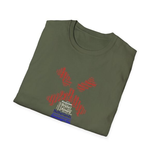 Netherlands Windmill T-Shirt  Dutch Cities Typography Tee | Unisex XS–5XL