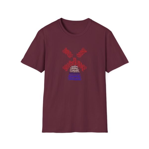 Netherlands Windmill T-Shirt  Dutch Cities Typography Tee | Unisex XS–5XL