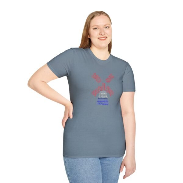 Netherlands Windmill T-Shirt  Dutch Cities Typography Tee | Unisex XS–5XL