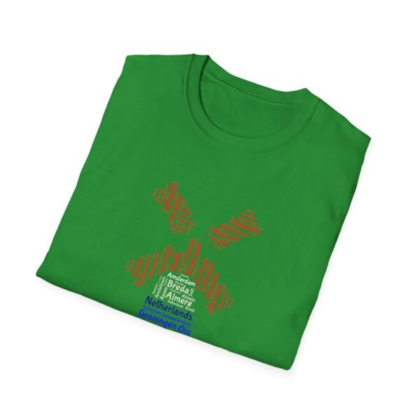 Netherlands Windmill T-Shirt  Dutch Cities Typography Tee | Unisex XS–5XL